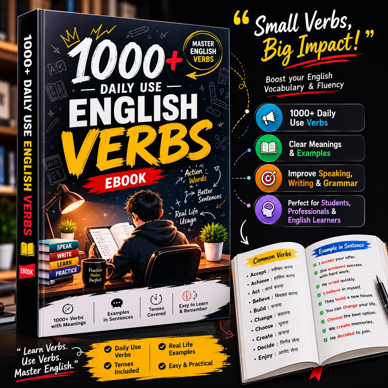 1000 Daily Use English Verbs